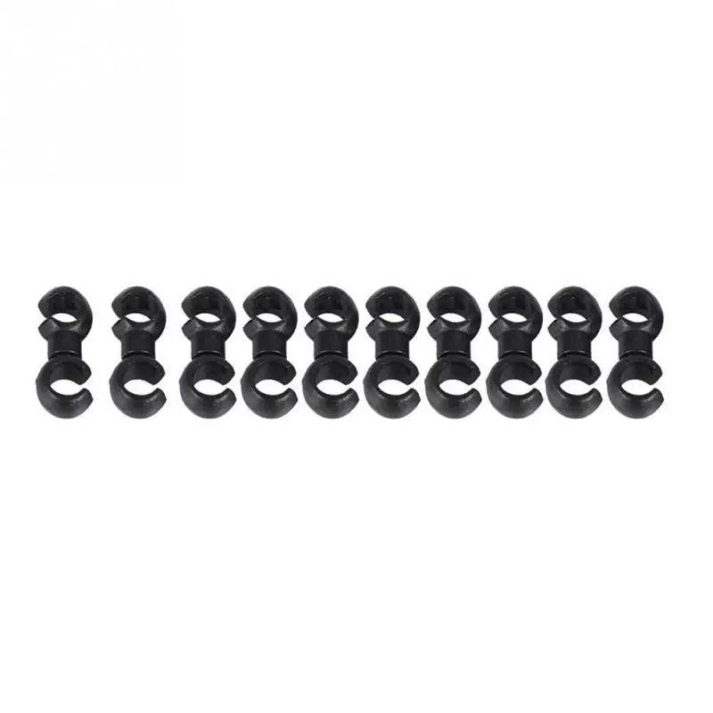 Rotatable S Buckle Bike BrakeDerailleur Shift Clips MTB Cable Line Tube Ring Clasp 8