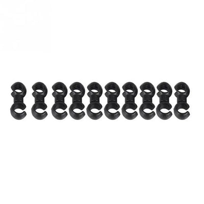 Rotatable S Buckle Bike BrakeDerailleur Shift Clips MTB Cable Line Tube Ring Clasp 8