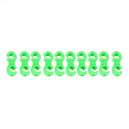 Rotatable S Buckle Bike BrakeDerailleur Shift Clips MTB Cable Line Tube Ring Clasp 7