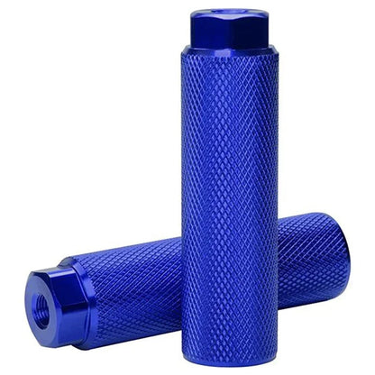 Bike Pegs Aluminum Alloy AntiSkid BMX Pegs For 38 Inch Axles  Durable Foot Rests For Road Mountain