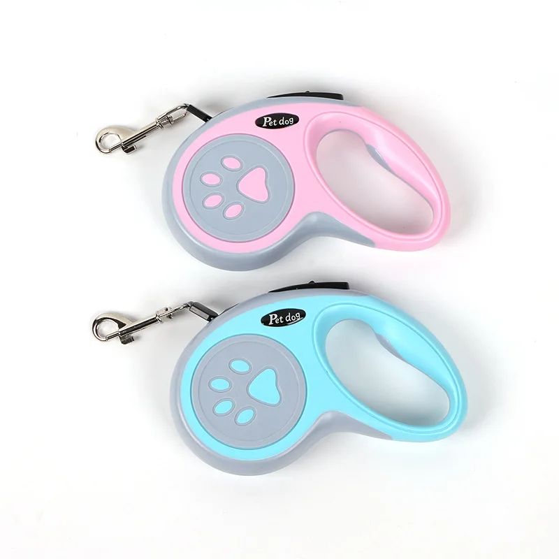 Durable Nylon Dog Leash Retractable  Extending Cat Lead Automatic Puppy Walking Running Traction Ro 3