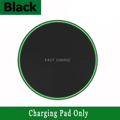100W Fast Wireless Charger Pad  Compatible With IPhone Samsung Xiaomi HighSpeed Wireles Charging St 6