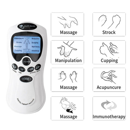 EMS Pulse Massager  Electric Muscle Stimulator TENS Neck  Back Pain Relief Instrument 2