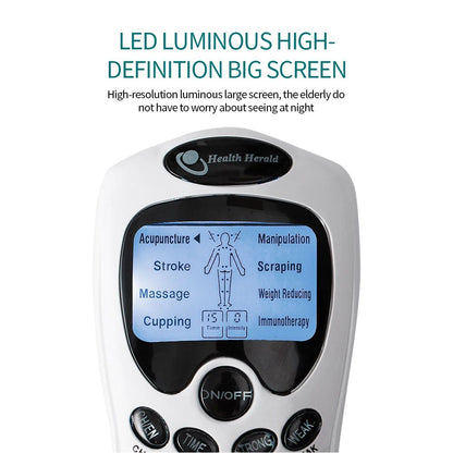 EMS Pulse Massager  Electric Muscle Stimulator TENS Neck  Back Pain Relief Instrument 5