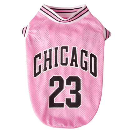 Basketball Jersey Dog Shirts Lightweight Mesh Sportswear For Puppies  Cats Breathable Summer Pet Cl 3