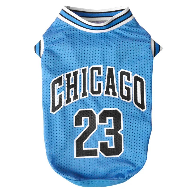 Basketball Jersey Dog Shirts Lightweight Mesh Sportswear For Puppies  Cats Breathable Summer Pet Cl 4
