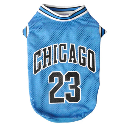 Basketball Jersey Dog Shirts Lightweight Mesh Sportswear For Puppies  Cats Breathable Summer Pet Cl 4