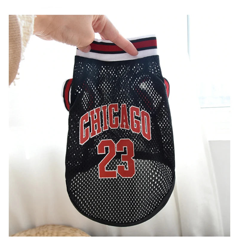 Basketball Jersey Dog Shirts Lightweight Mesh Sportswear For Puppies  Cats Breathable Summer Pet Cl 5