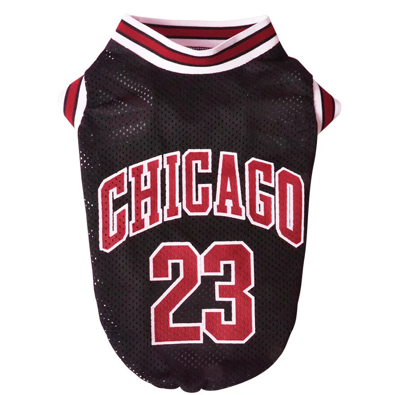 Basketball Jersey Dog Shirts Lightweight Mesh Sportswear For Puppies  Cats Breathable Summer Pet Cl 6
