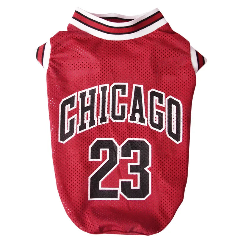 Basketball Jersey Dog Shirts Lightweight Mesh Sportswear For Puppies  Cats Breathable Summer Pet Cl 7