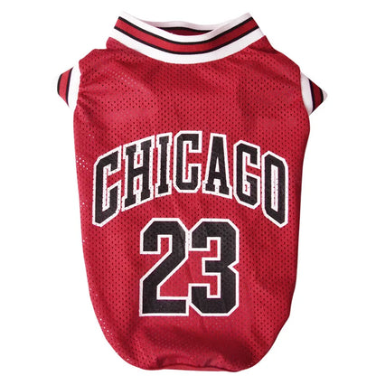 Basketball Jersey Dog Shirts Lightweight Mesh Sportswear For Puppies  Cats Breathable Summer Pet Cl 7