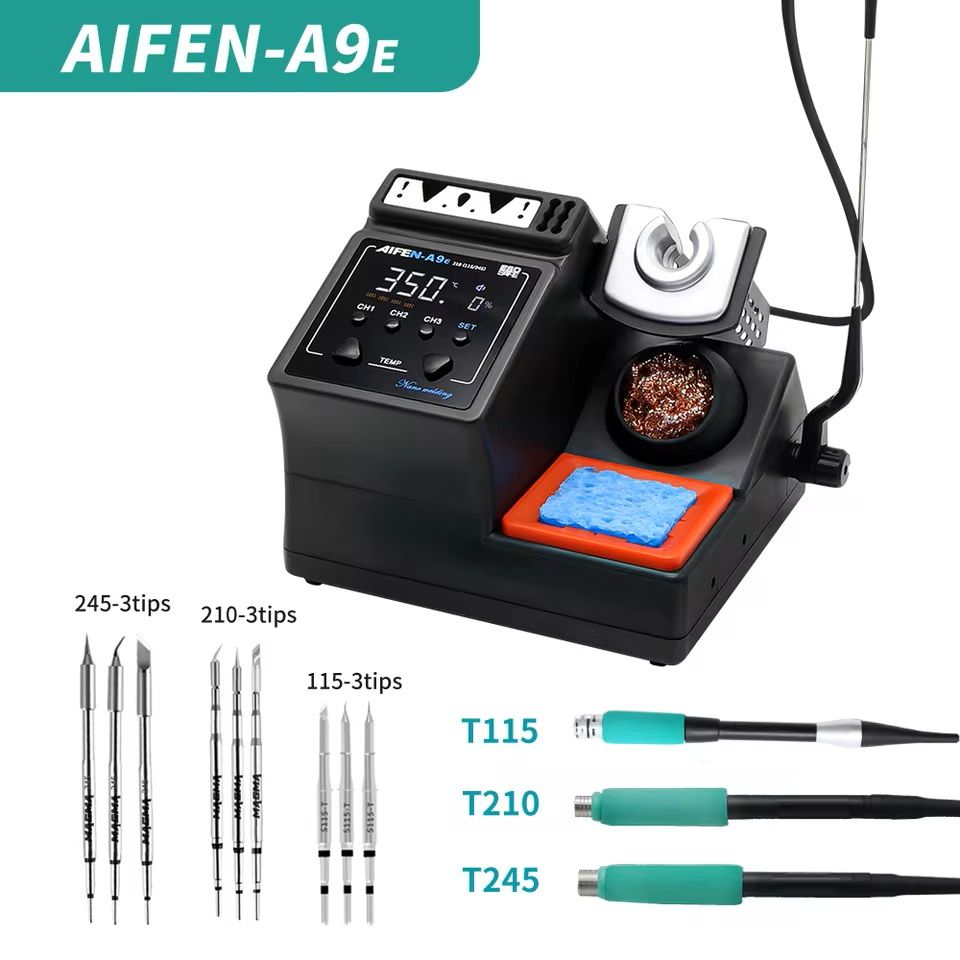 Soldering Station With Handle And Tips For Precision Rework And Repair 1