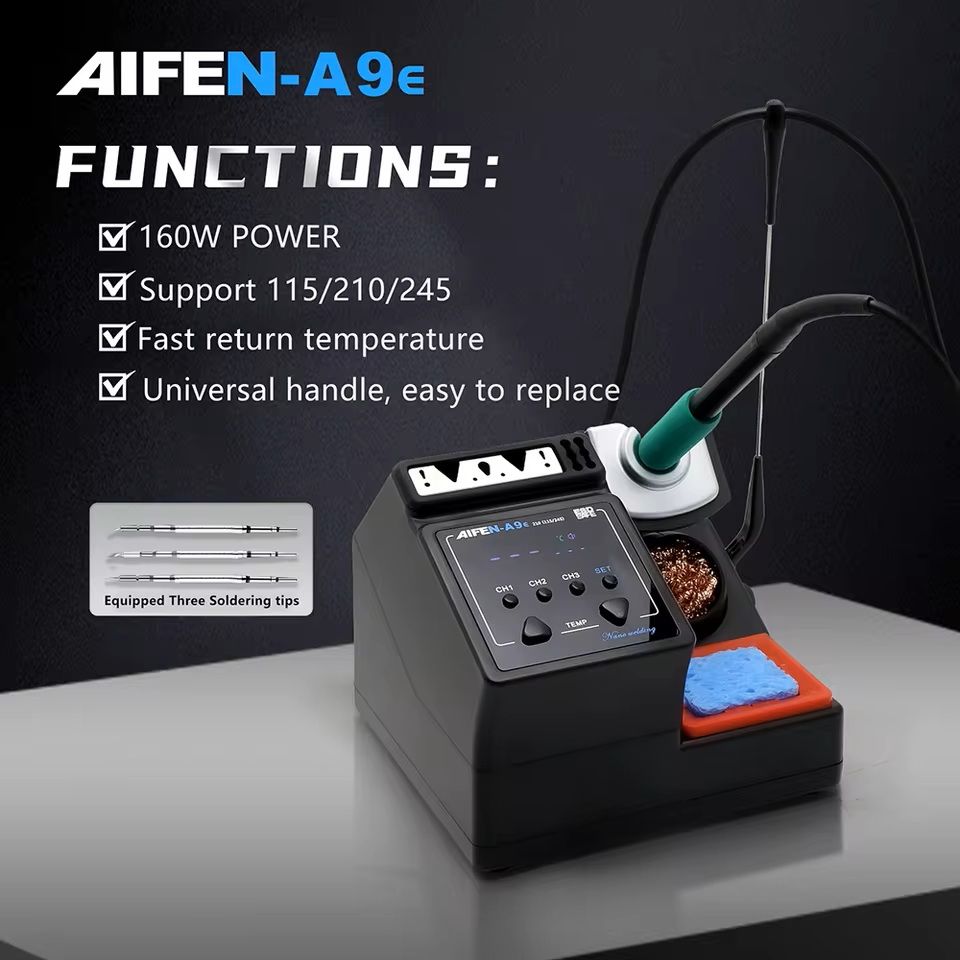 Soldering Station With Handle And Tips For Precision Rework And Repair 2