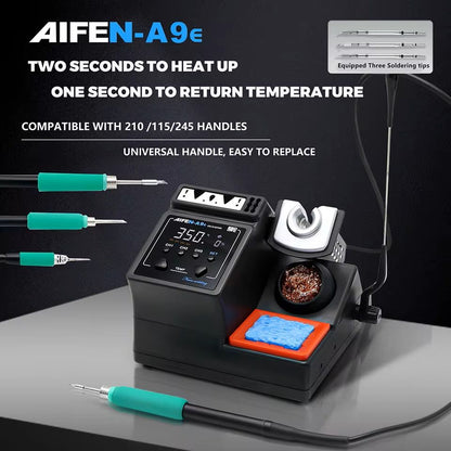 Soldering Station With Handle And Tips For Precision Rework And Repair 5