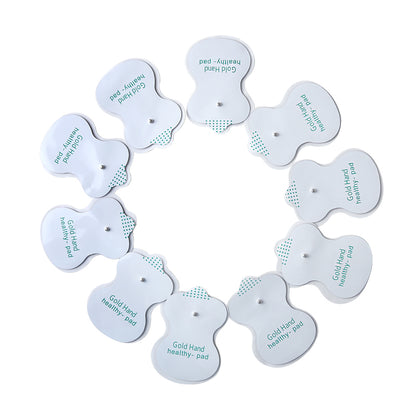 Reusable TENS Electrode Pads With Gel SelfAdhesive Pads For Digital Massager Acupuncture  Pain Reli 2
