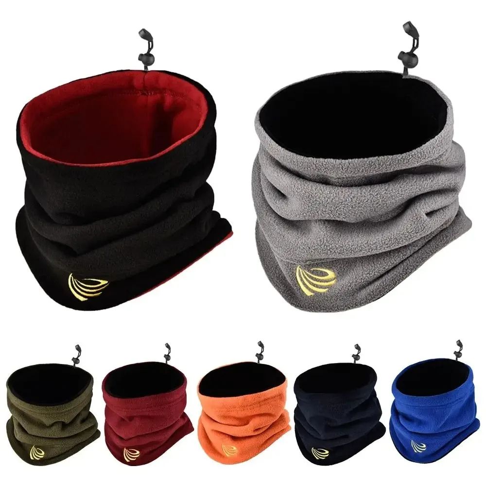 Winter Camping Fleece Neck Gaiter, Ski Tube Scarf, Snowboard Half Face Mask & Cold-Proof Collar for Men & Women