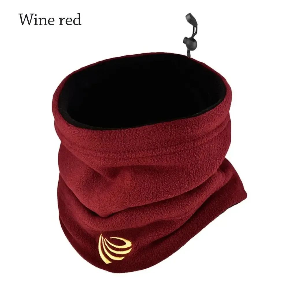 Winter Camping Fleece Neck Gaiter Ski Tube Scarf Snowboard Half Face Mask  ColdProof Collar For Men 7