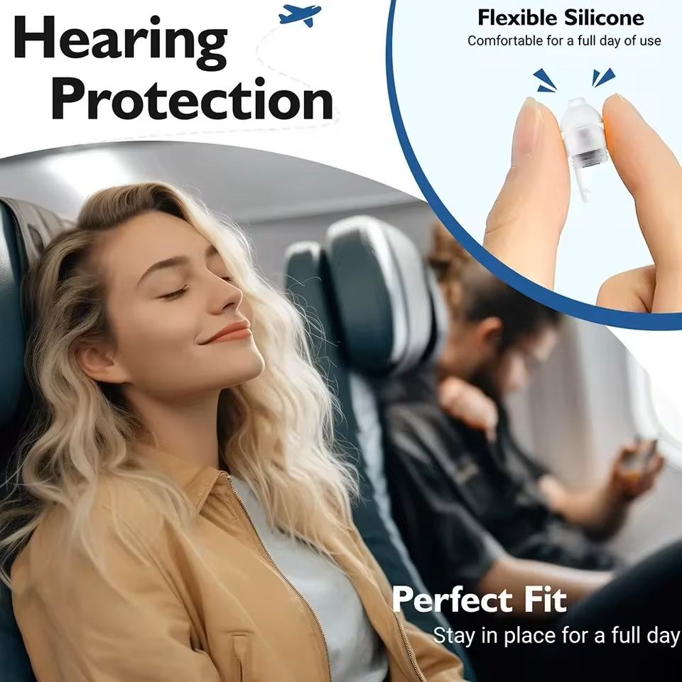High Fidelity Ear Plugs For Concerts With Noise Reduction And Carrying Case 3