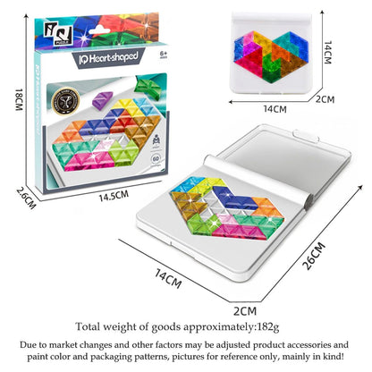 Advanced Logical Thinking Training Fun Tabletop Games Multiple Shapes Colors Premium Puzzle Toys Gi 4
