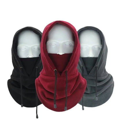 Fashion Polar Fleece Balaclava Winter Hat  Full Face Ski Mask For Men  Women Windproof Beanie Warme 1