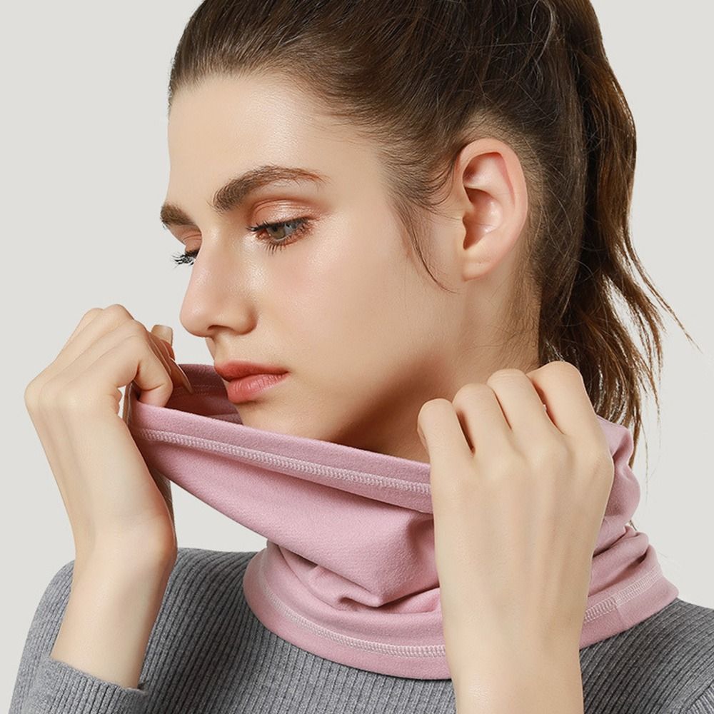 Velvet Winter Neck Gaiter Thermal Running Bandana Scarf For Cold Weather Riding  Outdoor Activities 1