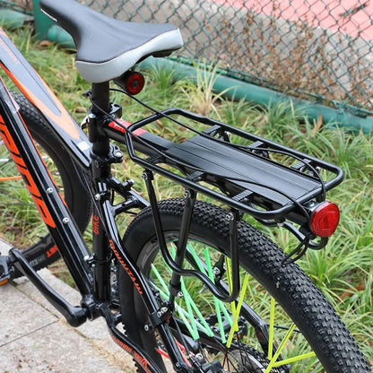 Aluminum Alloy Bicycle Rear Shelf Quick Disassembly Mountain Bike Carrier With Reflective Plate For 1
