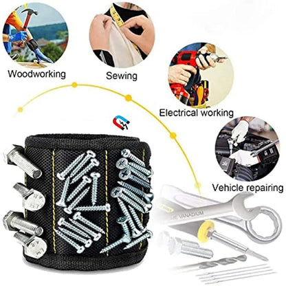 Magnetic Wristband For Holding Screws Nails  Drilling Bits Tool Holder Belt With Strong Magnets Coo 5