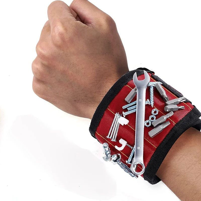 Magnetic Wristband For Holding Screws Nails  Drilling Bits Tool Holder Belt With Strong Magnets Coo 6