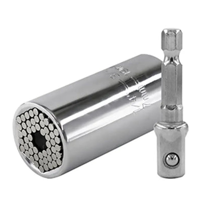 Multifunctional Magic Socket Wrench Set, Electric Hand Drill Screw Tool Kit with Extension Rod for Wood Drilling