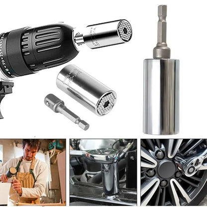 Multifunctional Magic Socket Wrench Set Electric Hand Drill Screw Tool Kit With Extension Rod For W 1