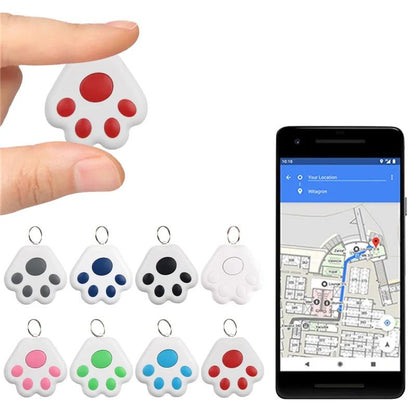 Portable Mini Cat Dog Pet Tracking Locator, Anti-lost Tracking Device with Bluetooth & Hidden GPS for Child, Key Finder
