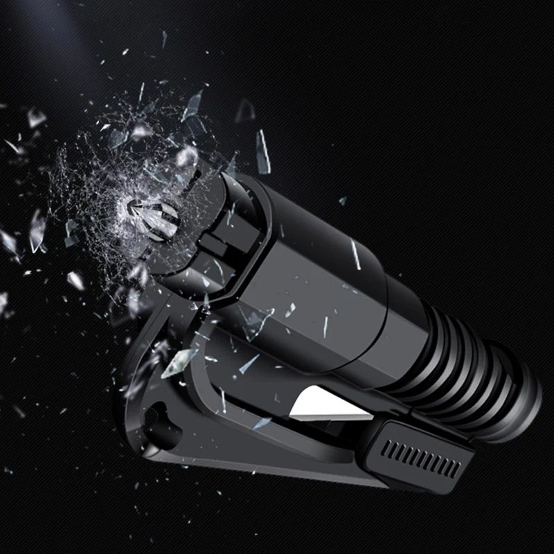 Mini Safety Hammer Keychain Emergency Car Escape Tool Life Saving Glass Breaker For Broken Windows 1