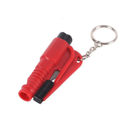 Mini Safety Hammer Keychain Emergency Car Escape Tool Life Saving Glass Breaker For Broken Windows 3