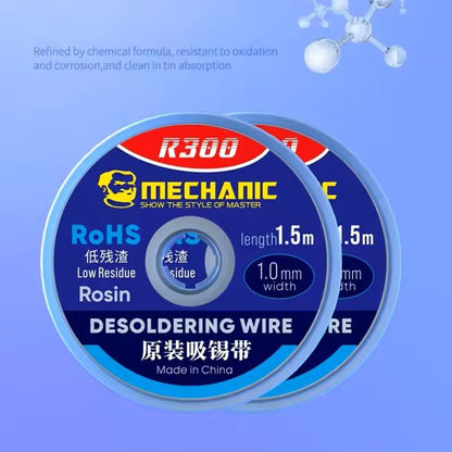 R300 Desoldering Braid Wire For Solder Removal And PCB Repair 2