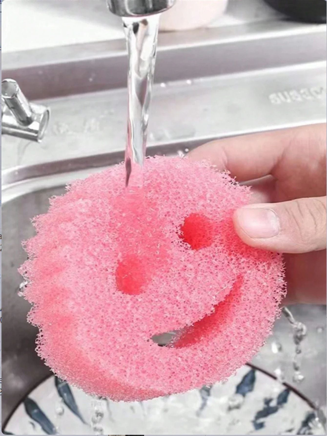 Dishwashing Sponge Cloth HeavyDuty Scouring Pad For Kitchen  Bath StainResistant OdorFree Magic Cle