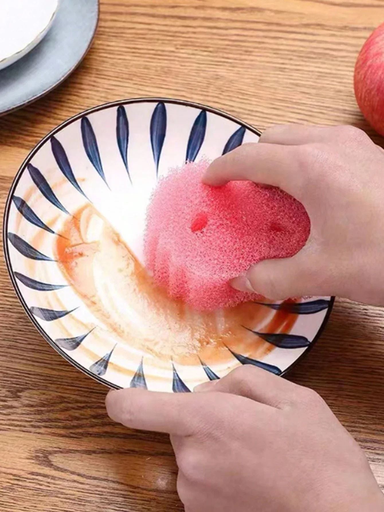 Dishwashing Sponge Cloth HeavyDuty Scouring Pad For Kitchen  Bath StainResistant OdorFree Magic Cle