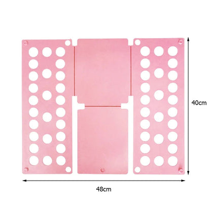 Durable Plastic Clothes Folding Board  Easy  Fast Laundry Organizer For Kids Shirts And Home Storag 8