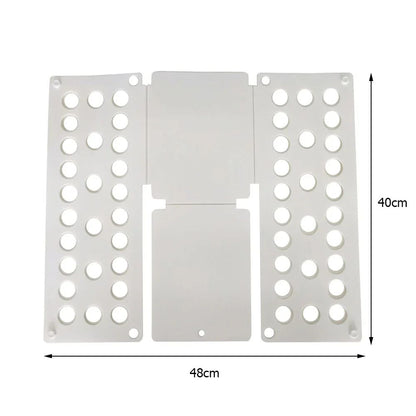 Durable Plastic Clothes Folding Board  Easy  Fast Laundry Organizer For Kids Shirts And Home Storag 9