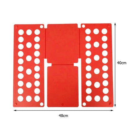 Durable Plastic Clothes Folding Board  Easy  Fast Laundry Organizer For Kids Shirts And Home Storag 11