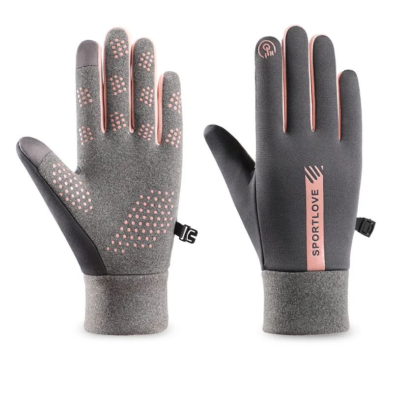 Winter Gloves For Women Thermal Fleece Cycling Bike Gloves Windproof  Waterproof Cold Resistance Mi 9