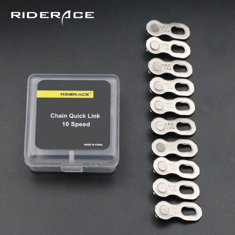 5 Pair Bicycle Chain Link Connector Joints – Magic Buttons Quick Master Links for Mountain Bike