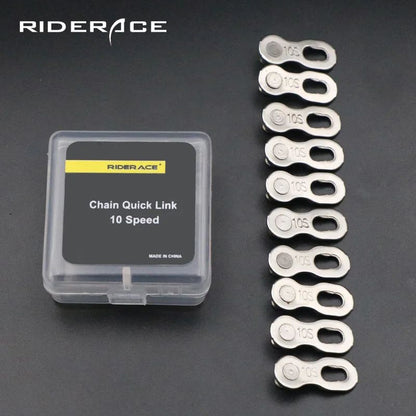 5 Pair Bicycle Chain Link Connector Joints – Magic Buttons Quick Master Links for Mountain Bike