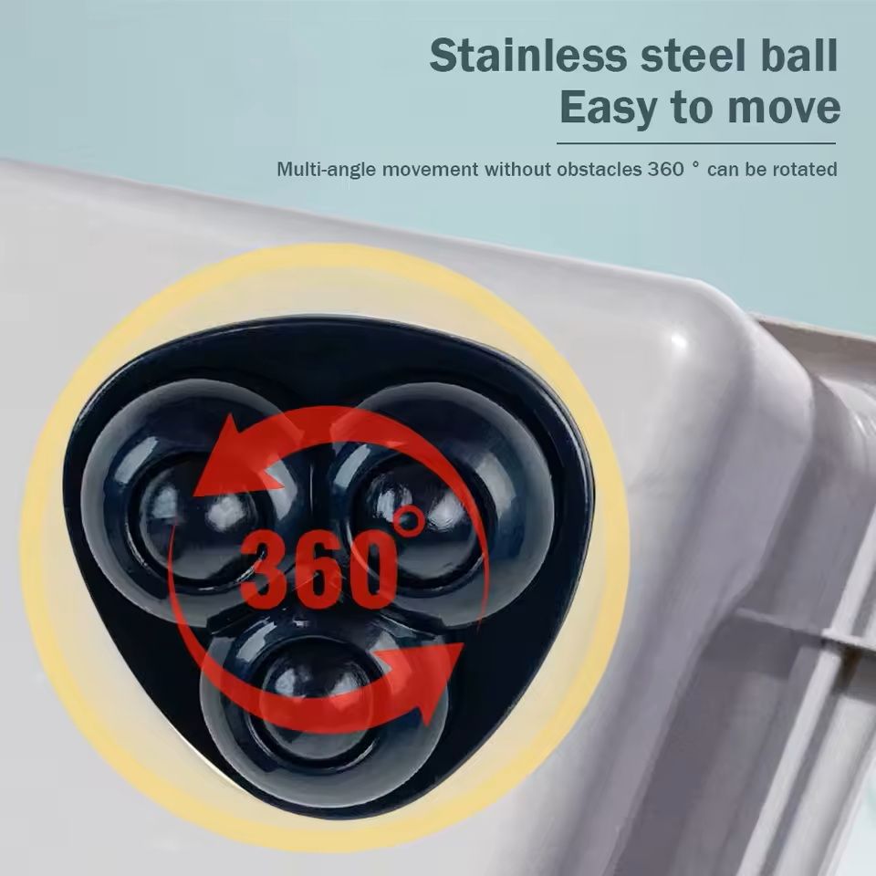 Self Adhesive Universal Wheels For Trash Can And Small Appliance Base 1