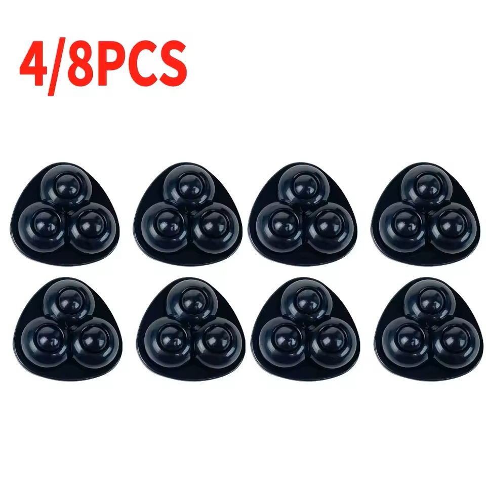 Self Adhesive Universal Wheels For Trash Can And Small Appliance Base 2