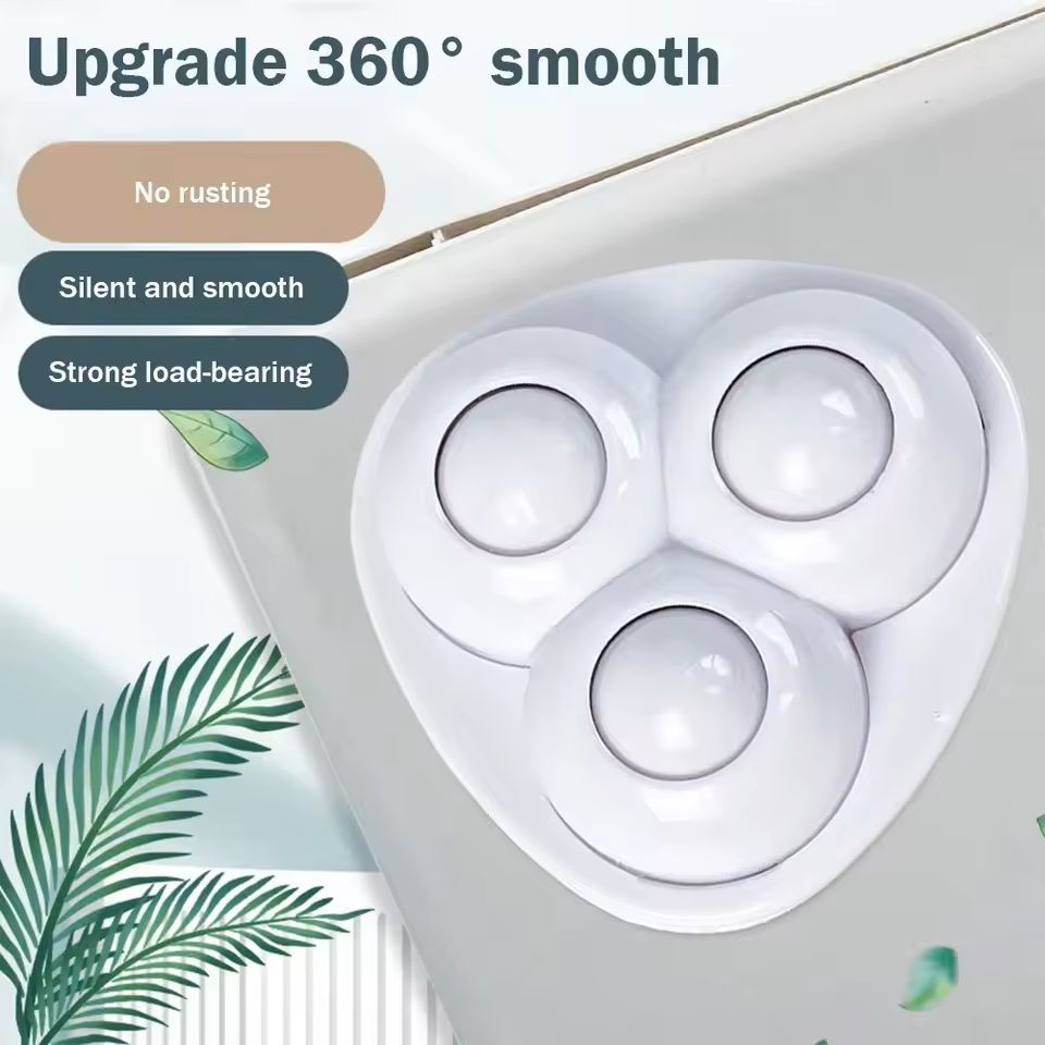 Self Adhesive Universal Wheels For Trash Can And Small Appliance Base 6