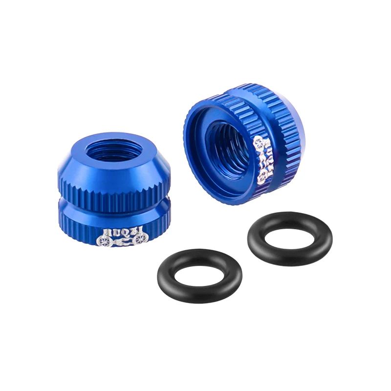 Bike Tubeless Tire Presta Valve Nut Aluminum Ultralight Valve Cap For MTB  Road Bicycle Rim Cycling 7