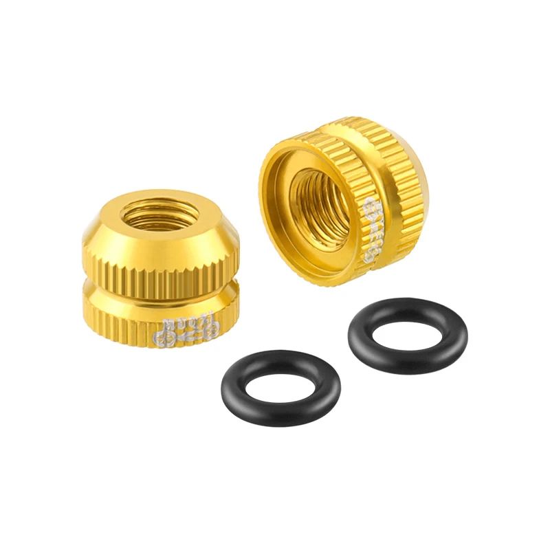 Bike Tubeless Tire Presta Valve Nut Aluminum Ultralight Valve Cap For MTB  Road Bicycle Rim Cycling 8