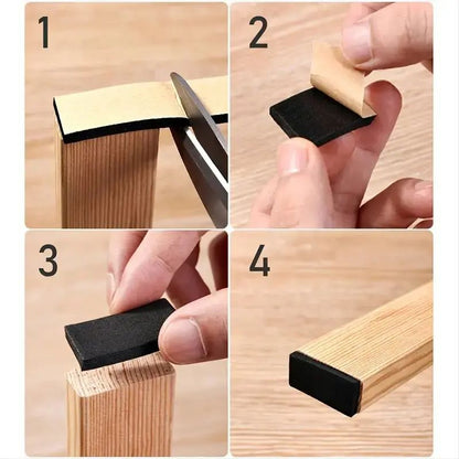 Diy Chair Feet Non Slip Sticker Pads Table Foot Pads Mute Wear Anti Scratch Table Leg Pads For Sofa