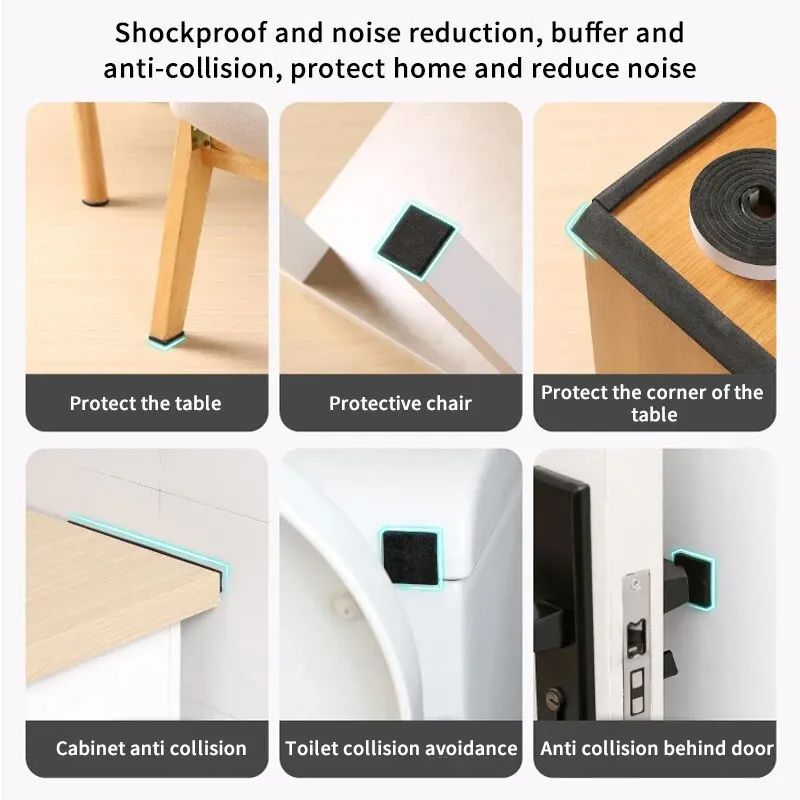 Diy Chair Feet Non Slip Sticker Pads Table Foot Pads Mute Wear Anti Scratch Table Leg Pads For Sofa