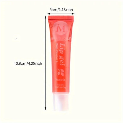 Moisturizing Clear Lip Gloss With VE Rosehip  Argan Plumping Lip Oils In Peppermint Aloe  Coconut F 4